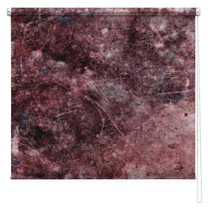 Hidden poppies abstract printed blind