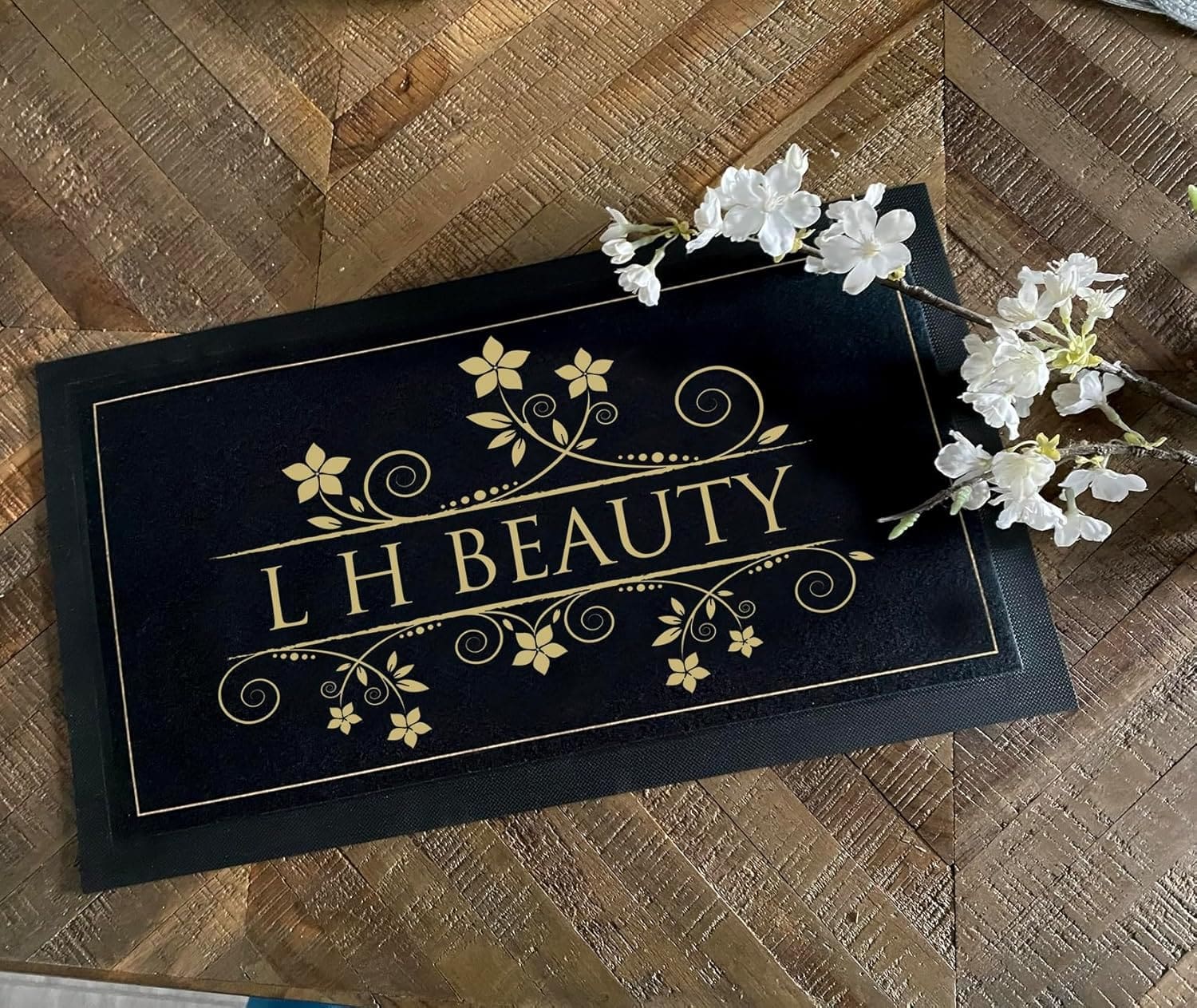 personalised beauticians mat