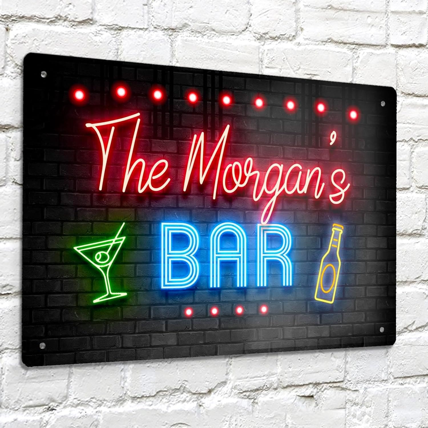personalised bar sign