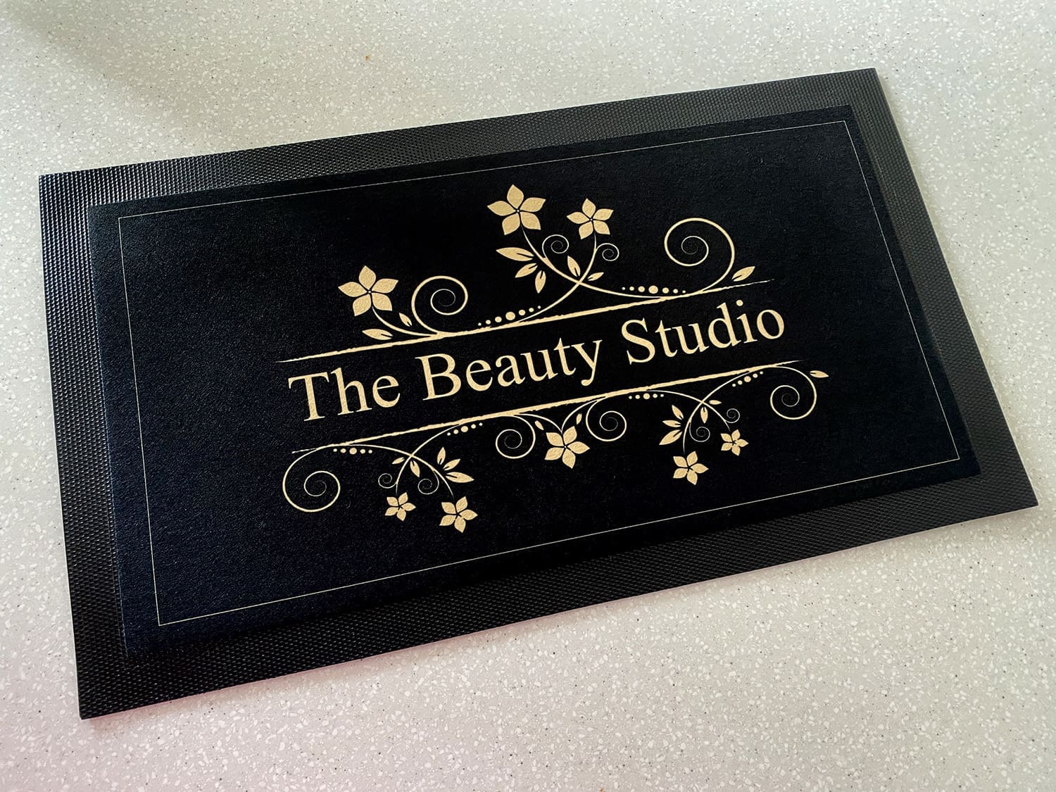 personalised beauticians mat